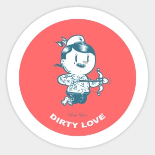 Cupid (Large Print) Sticker